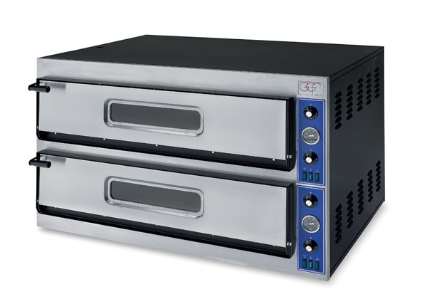 Φούρνος Πίτσας Ηλεκτρικός 6+6 Πίτσες Ø33 εκ. E-START 6+6 L GGF Ιταλίας